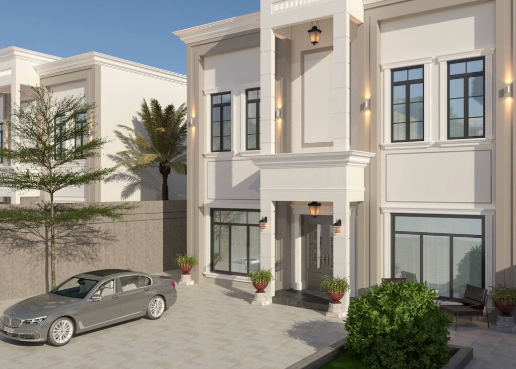 تصميم الواجهات الخارجيه مع مكتب رميم للديكور