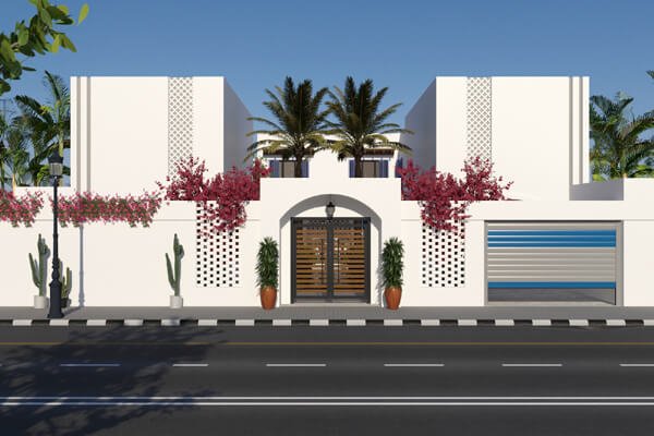 مشاريع رميم تصميم الواجهات الخارجية 1