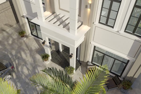 مشاريع رميم تصميم الواجهات الخارجية 3